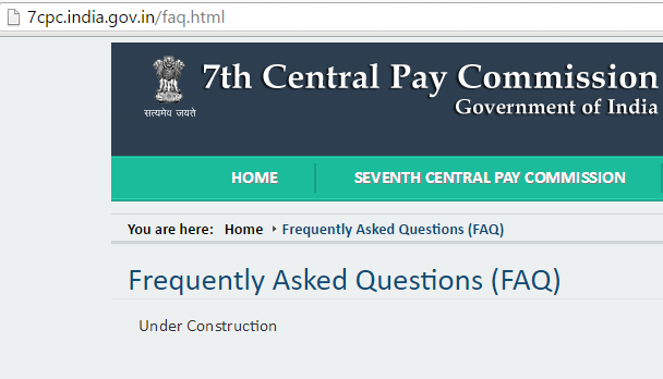 7th Pay Commission FAQ